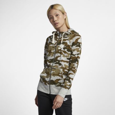 nike womens camo hoodie