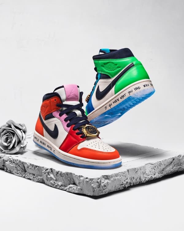 have a nike day jordan 1s