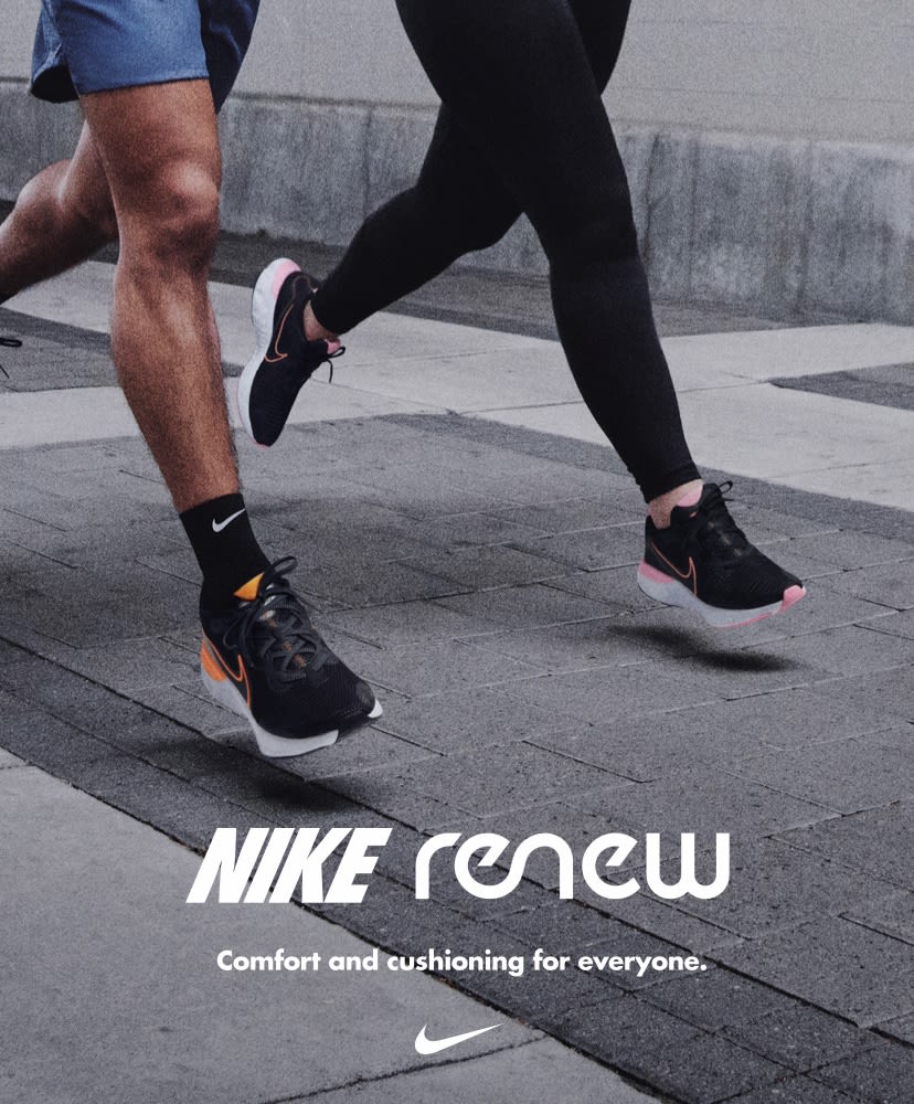 nike renew running shoes