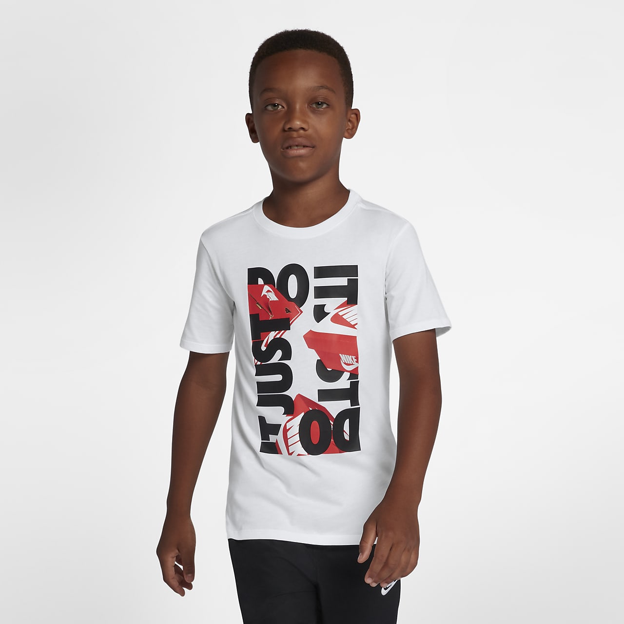 Nike Sportswear Just Do It T skjorte til store barn (gutt) Nike Sportswear Just Do It T skjorte til store barn (gutt)