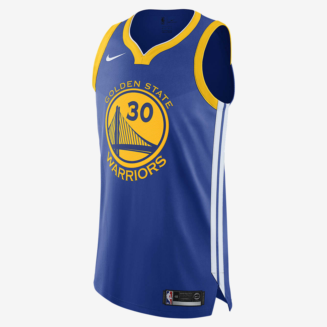 Camiseta Nike NBA Authentic Stephen Curry Warriors Icon Edition. Nike PR