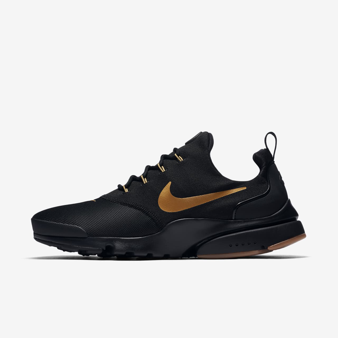 nike presto extreme black and gold