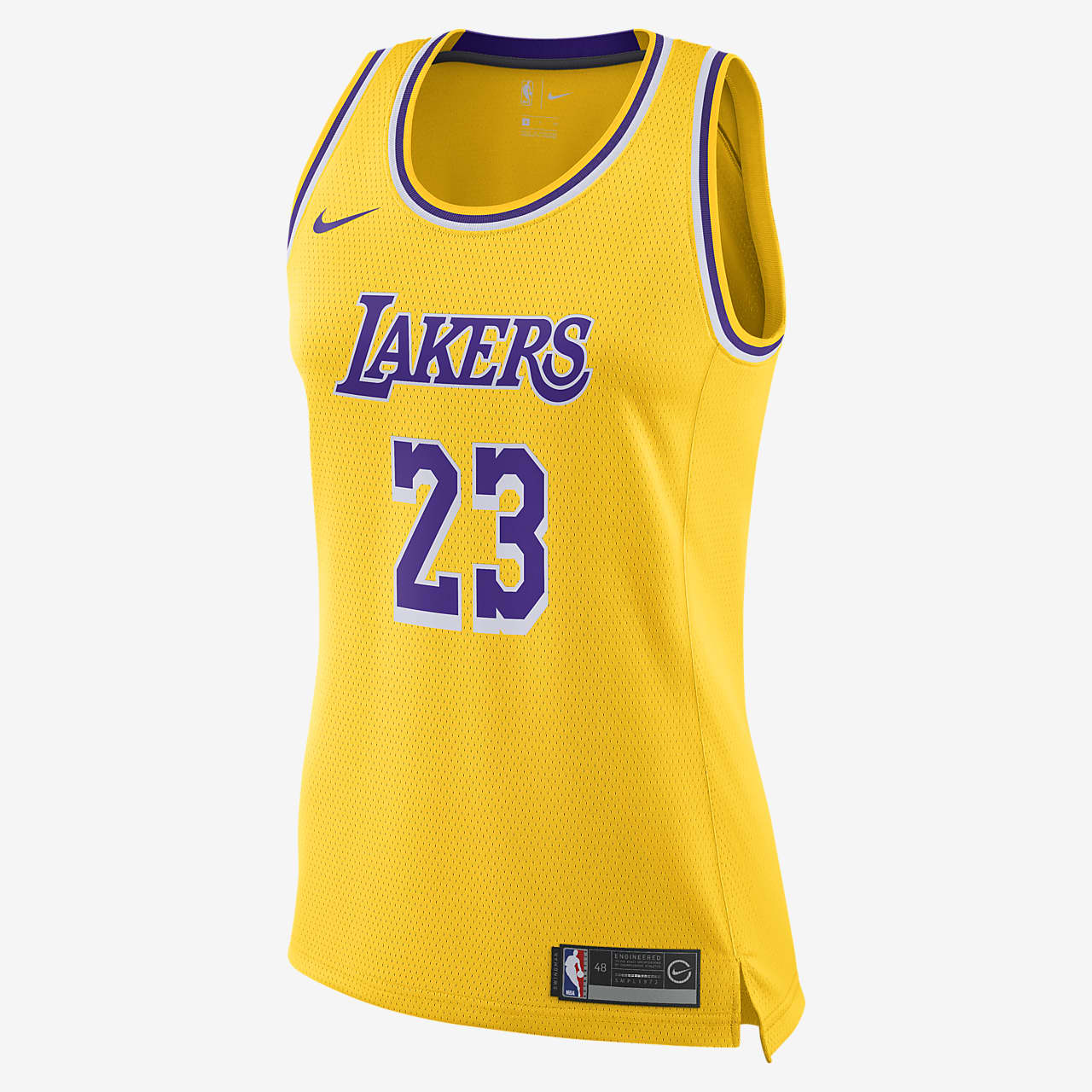 playera lakers mujer