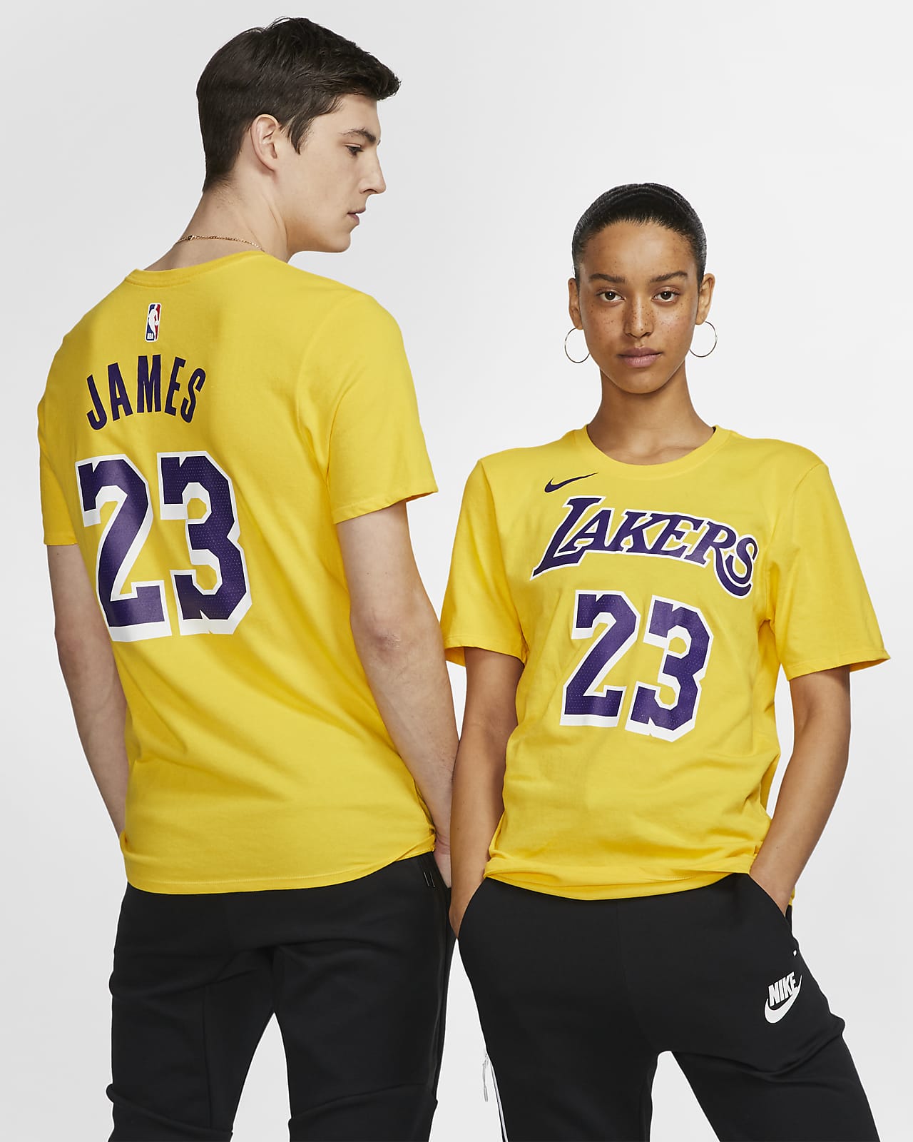 playera lakers mujer