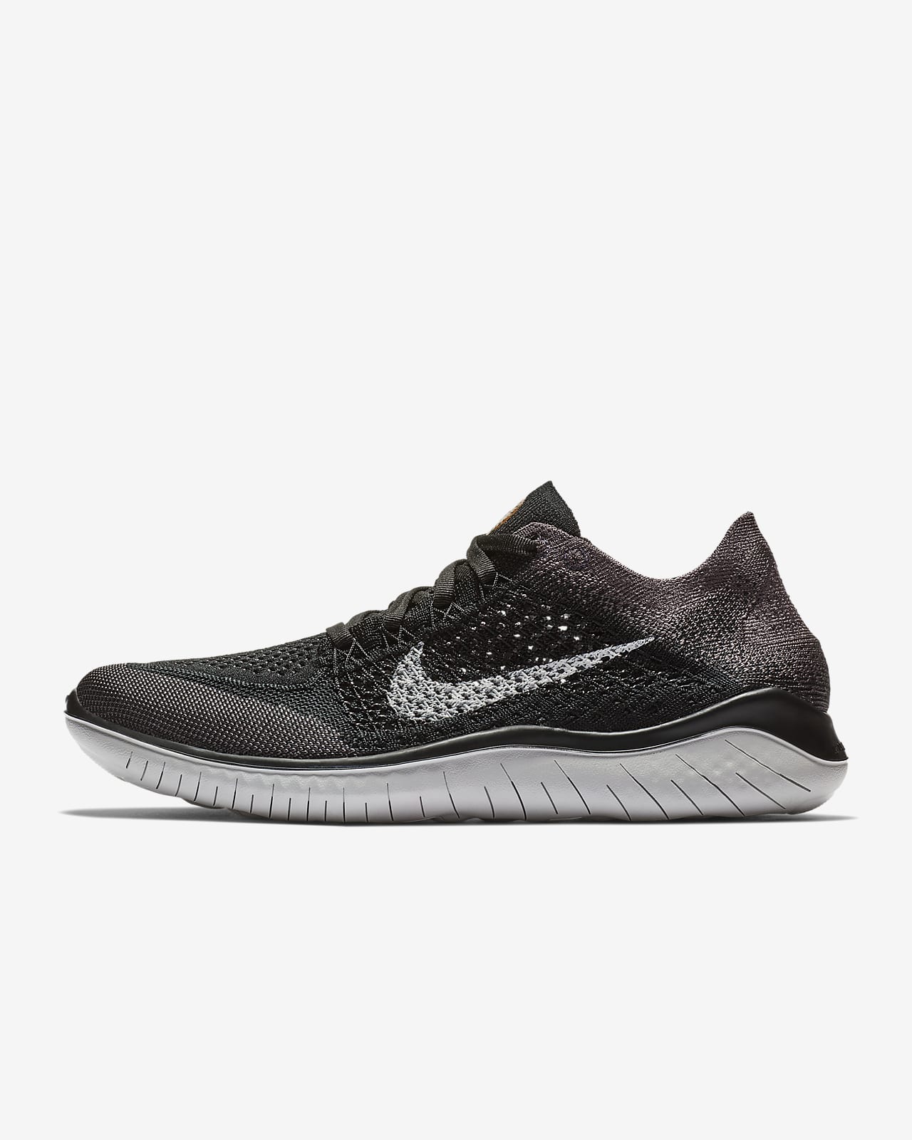 nike black free run womens