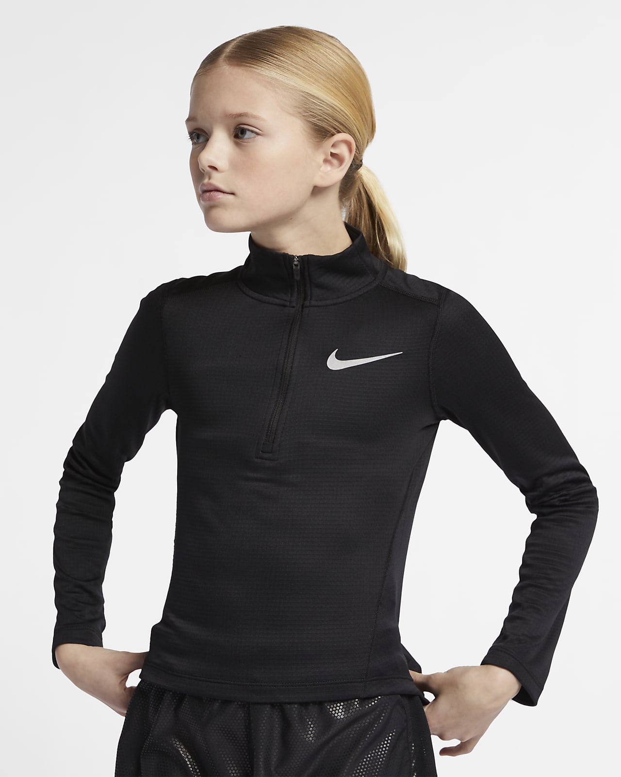nike zip up long sleeve