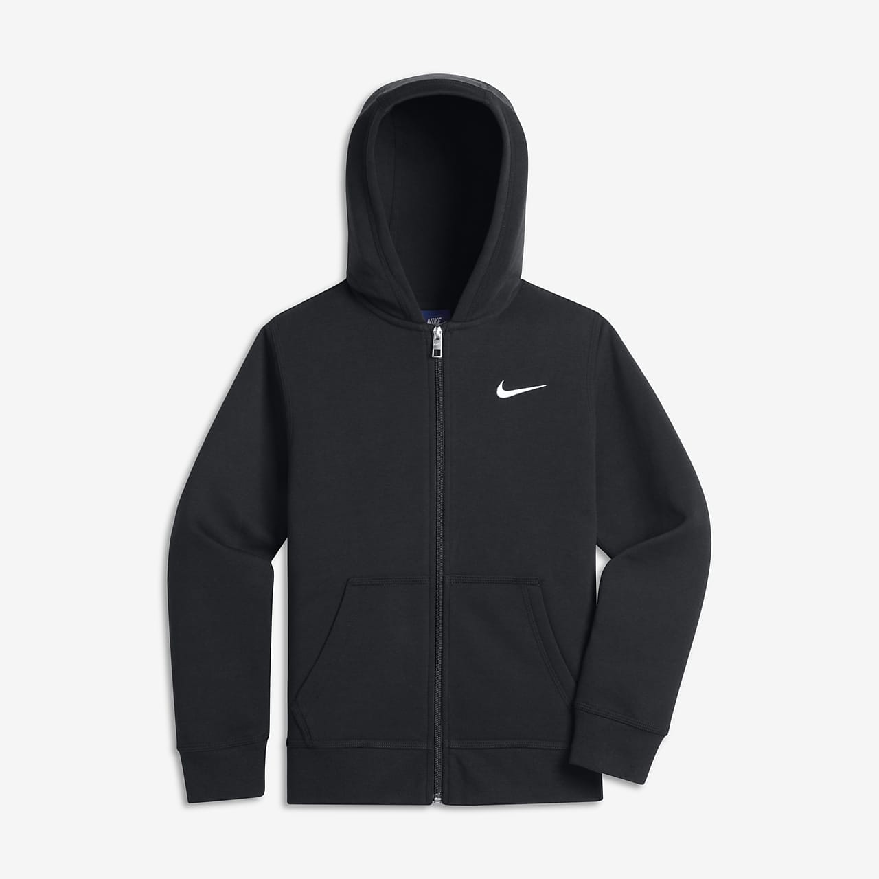 felpa nike bambino nero