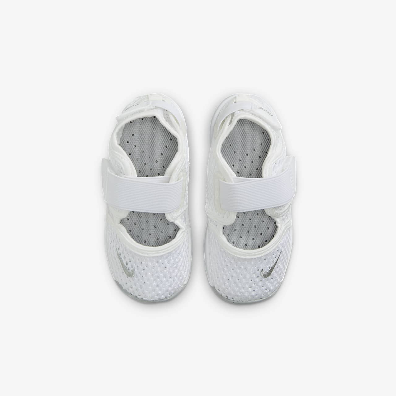 infant white nike rifts