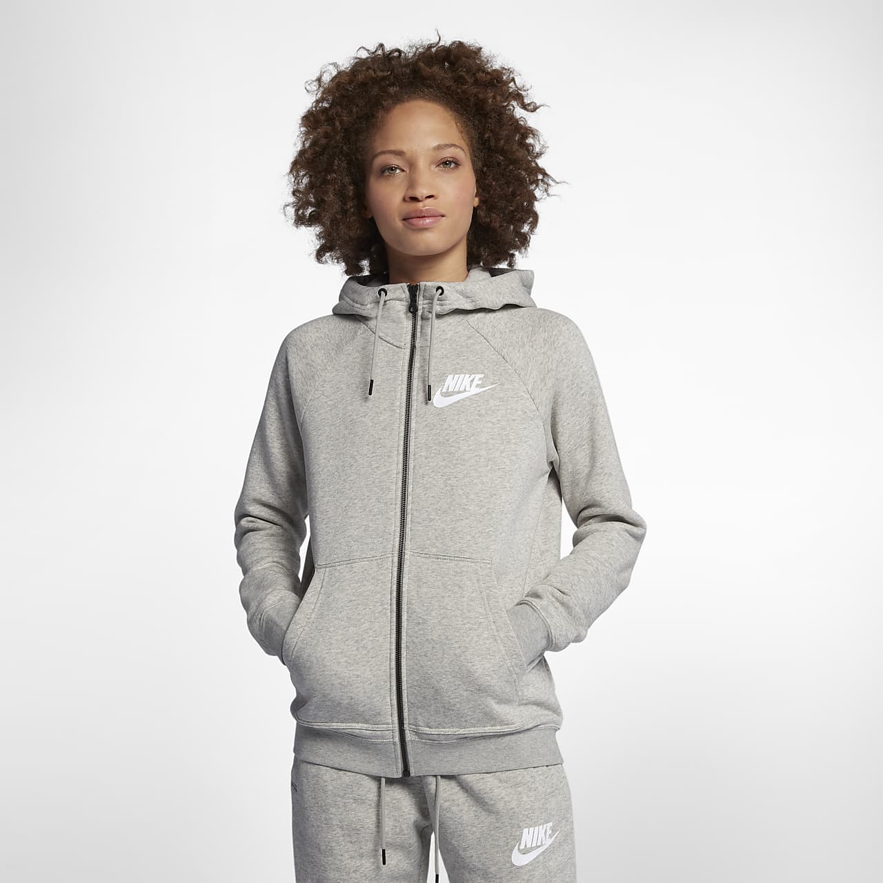 Nike Sportswear Rally Women's Full-Zip Hoodie. Nike EG