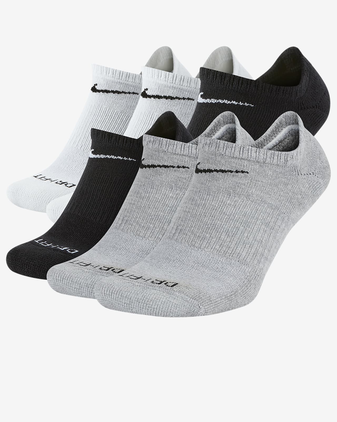 Nike Everyday Plus Training Cushion No-Show Socks (6 Pairs). Nike.com