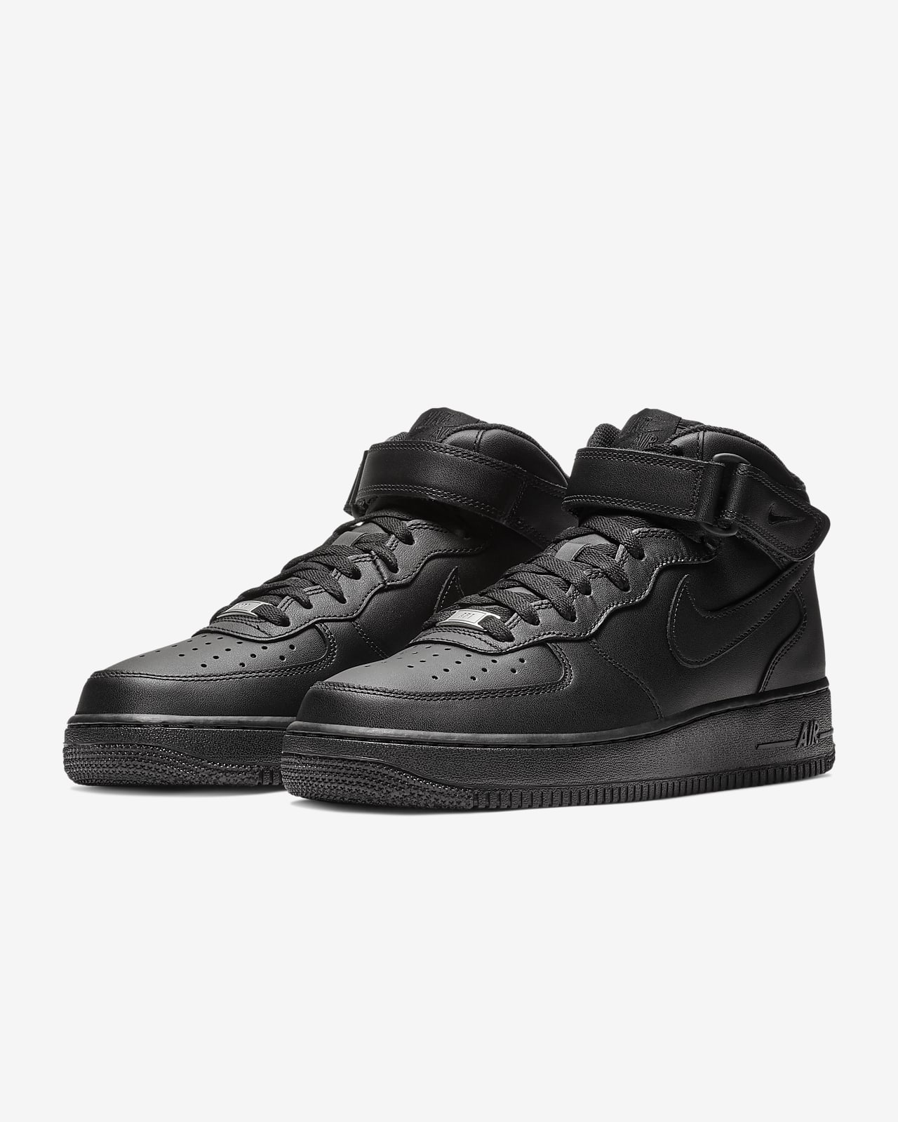 air force one mid 07 black