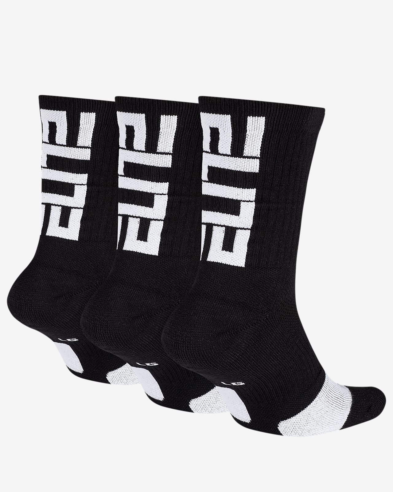 nike elite basketball mid socks