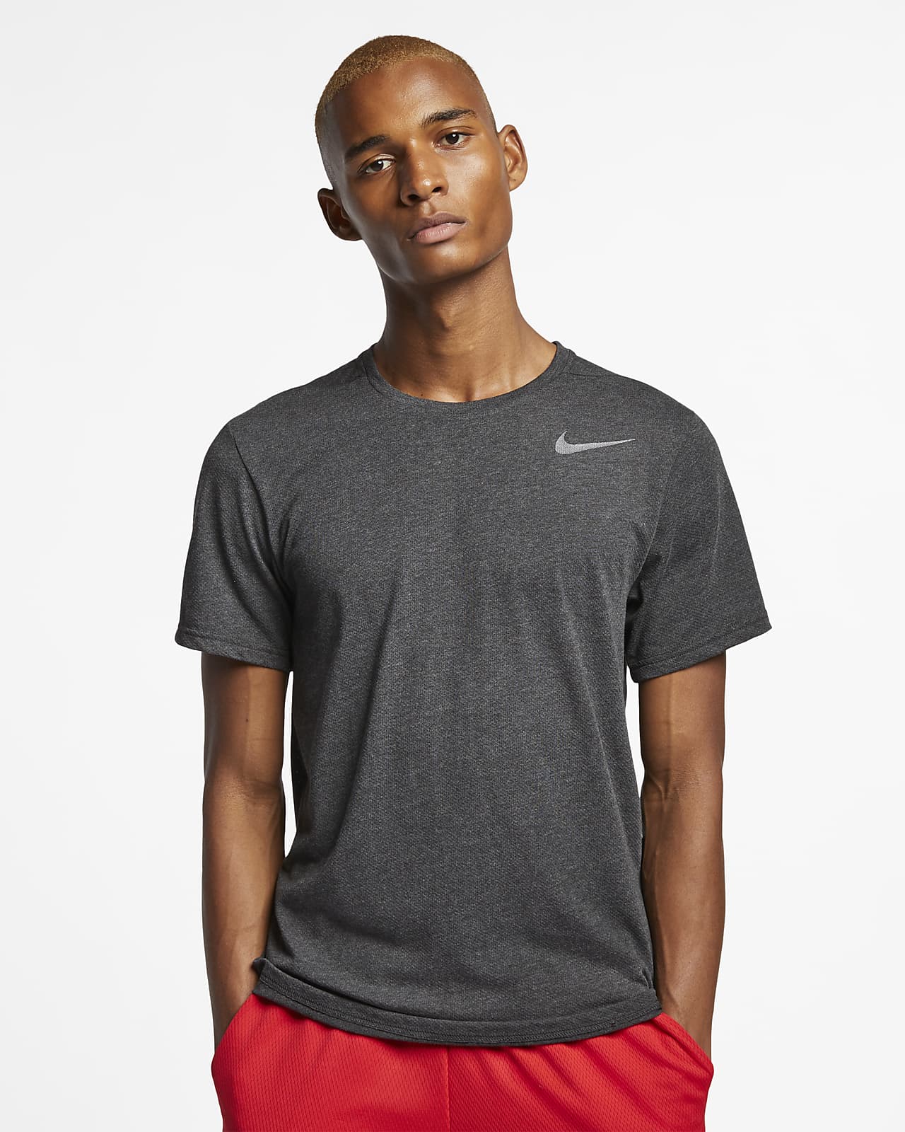 Nike Breathe Men's Short-Sleeve Training Top. Nike MA