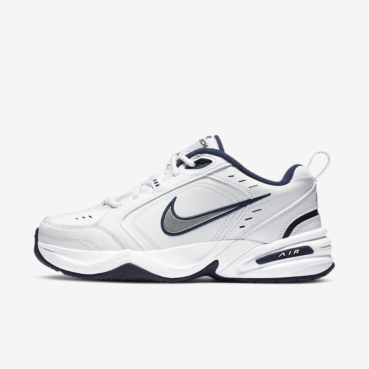 nike air monarch iv white