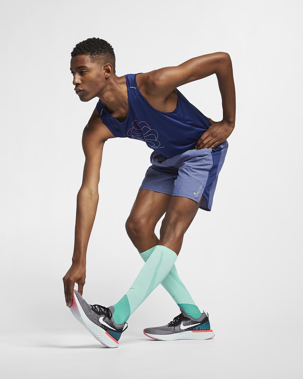 nike 9 inch running shorts