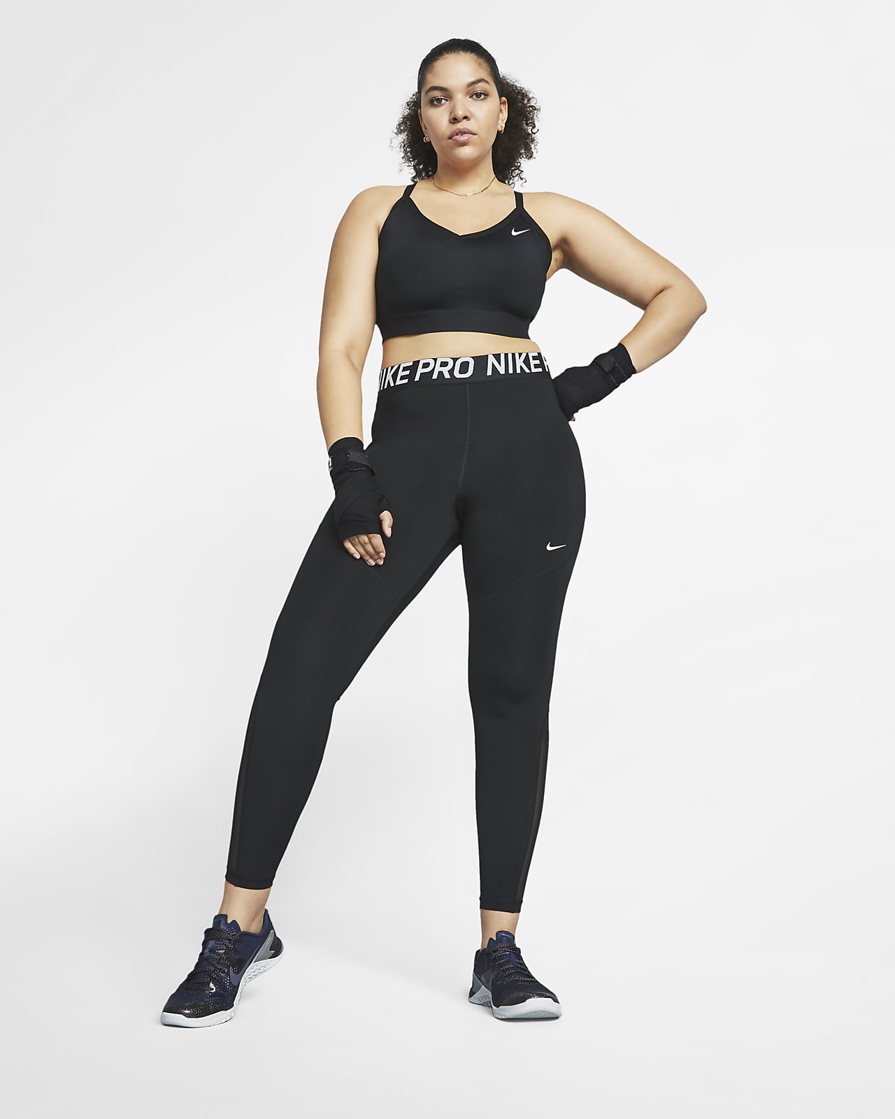nike pro plus size