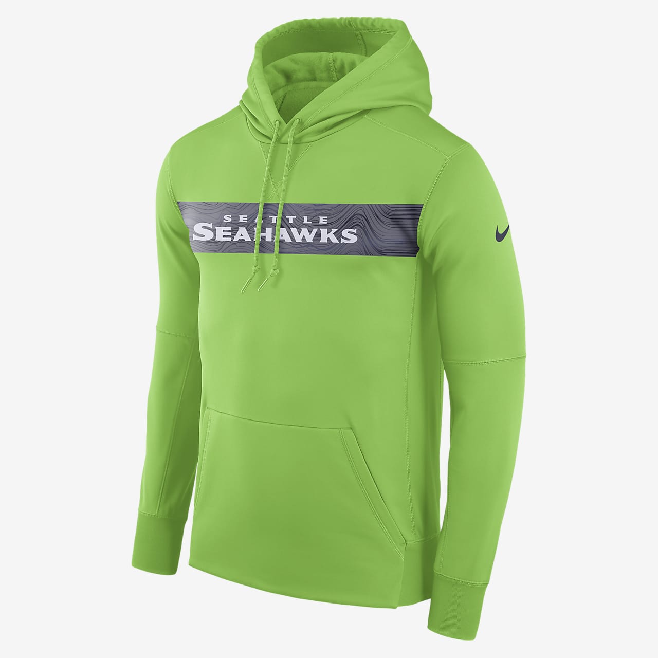 Nike Dri FIT Therma (NFL Seahawks) Pullover Hoodie für Seattle Seahawks Nike NFL 100 Years Therma Hoodie Mens