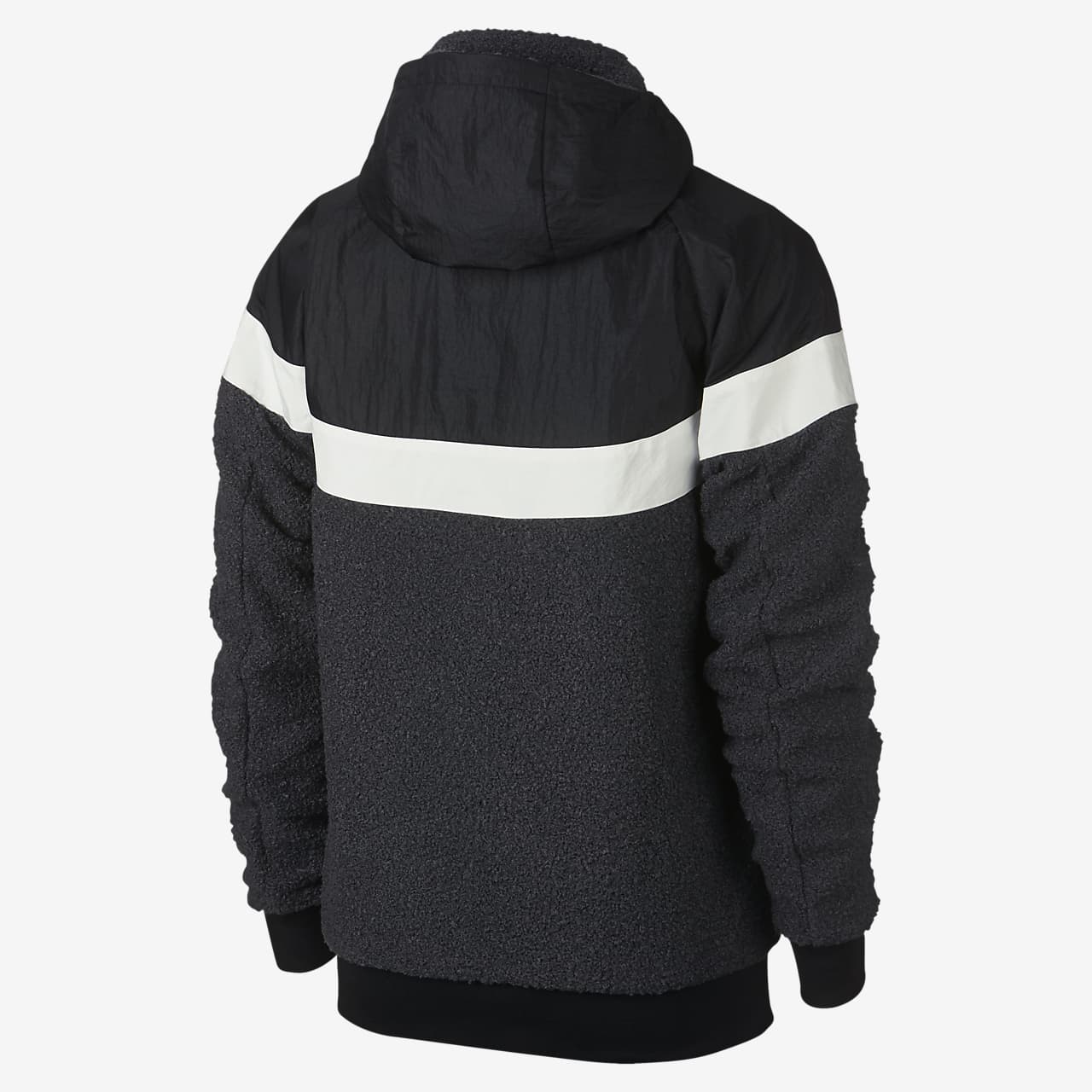 nike sportswear windrunner tech fleece sherpa