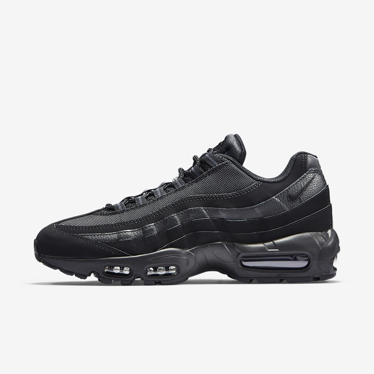 all black air max 95