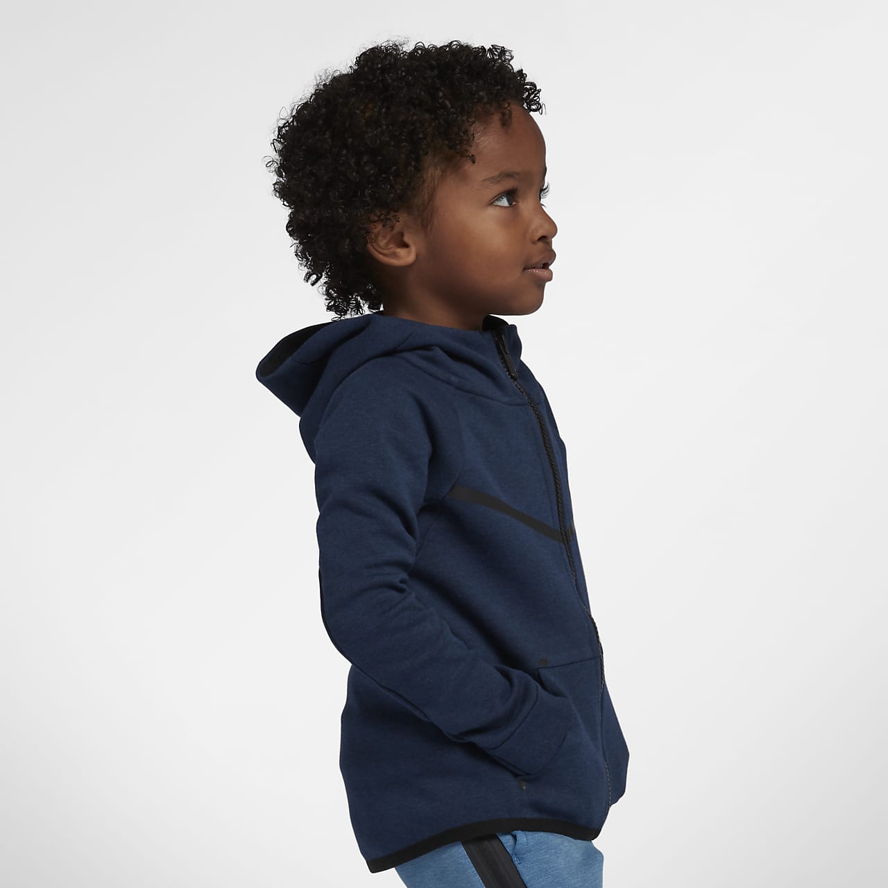 nike felpa bambino blu