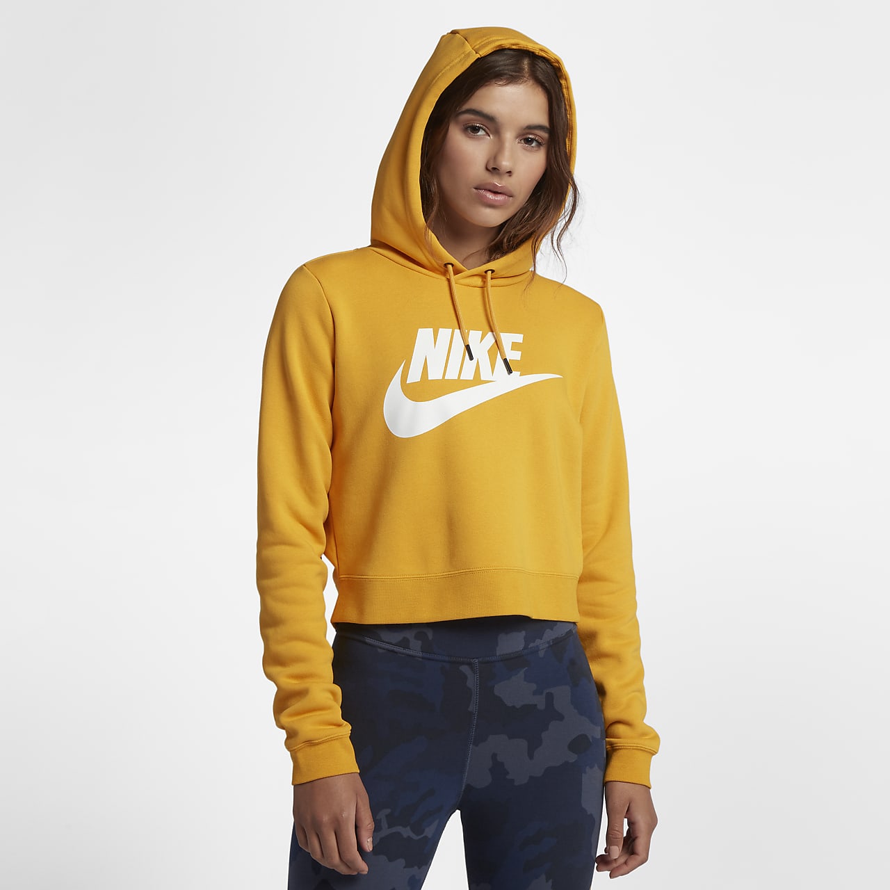 felpa nike giallo