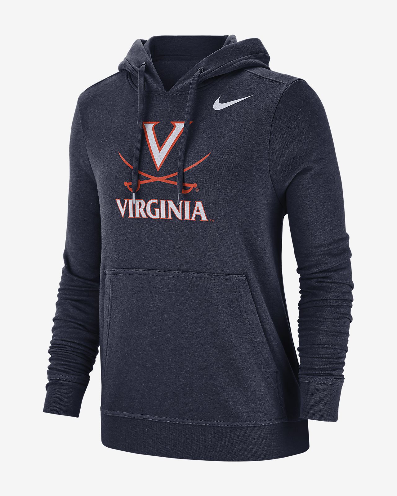 Nike College Club Fleece (Virginia) Women's Pullover Hoodie Nike College Club Fleece (Virginia) Women's Pullover Hoodie