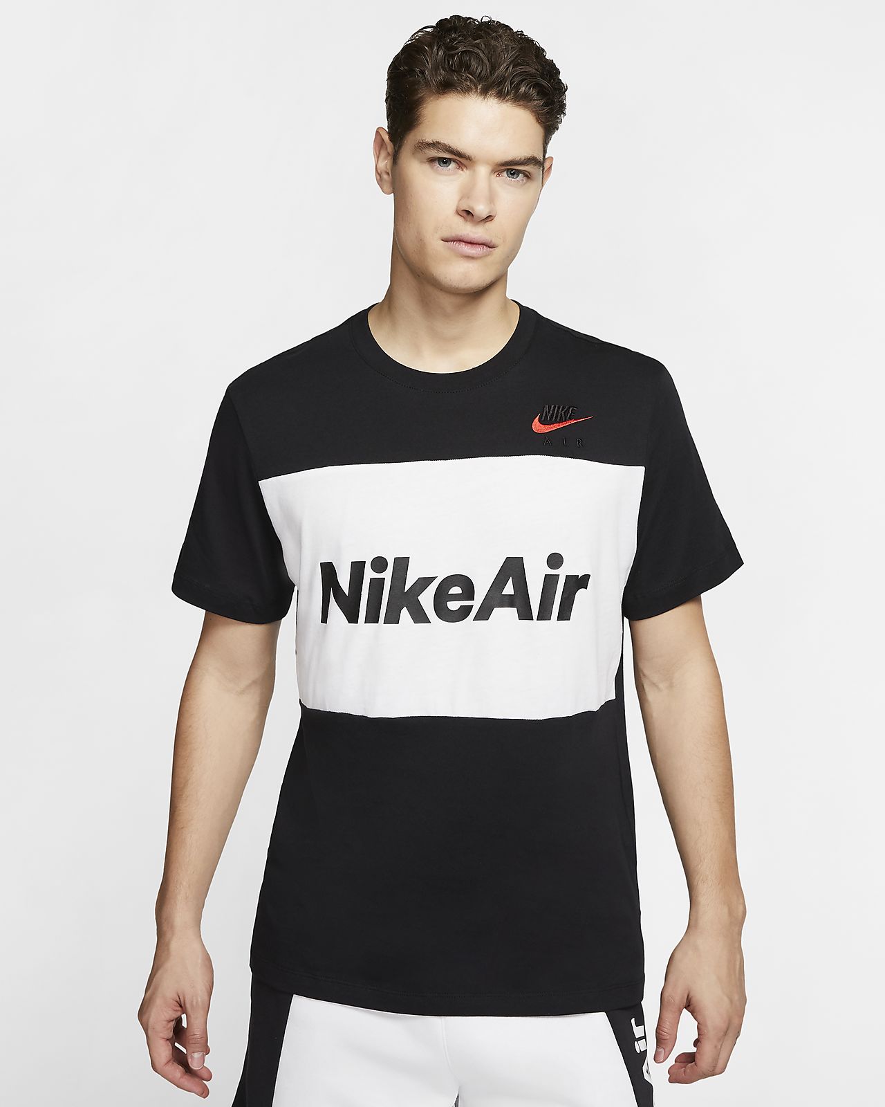 black nike air shirt