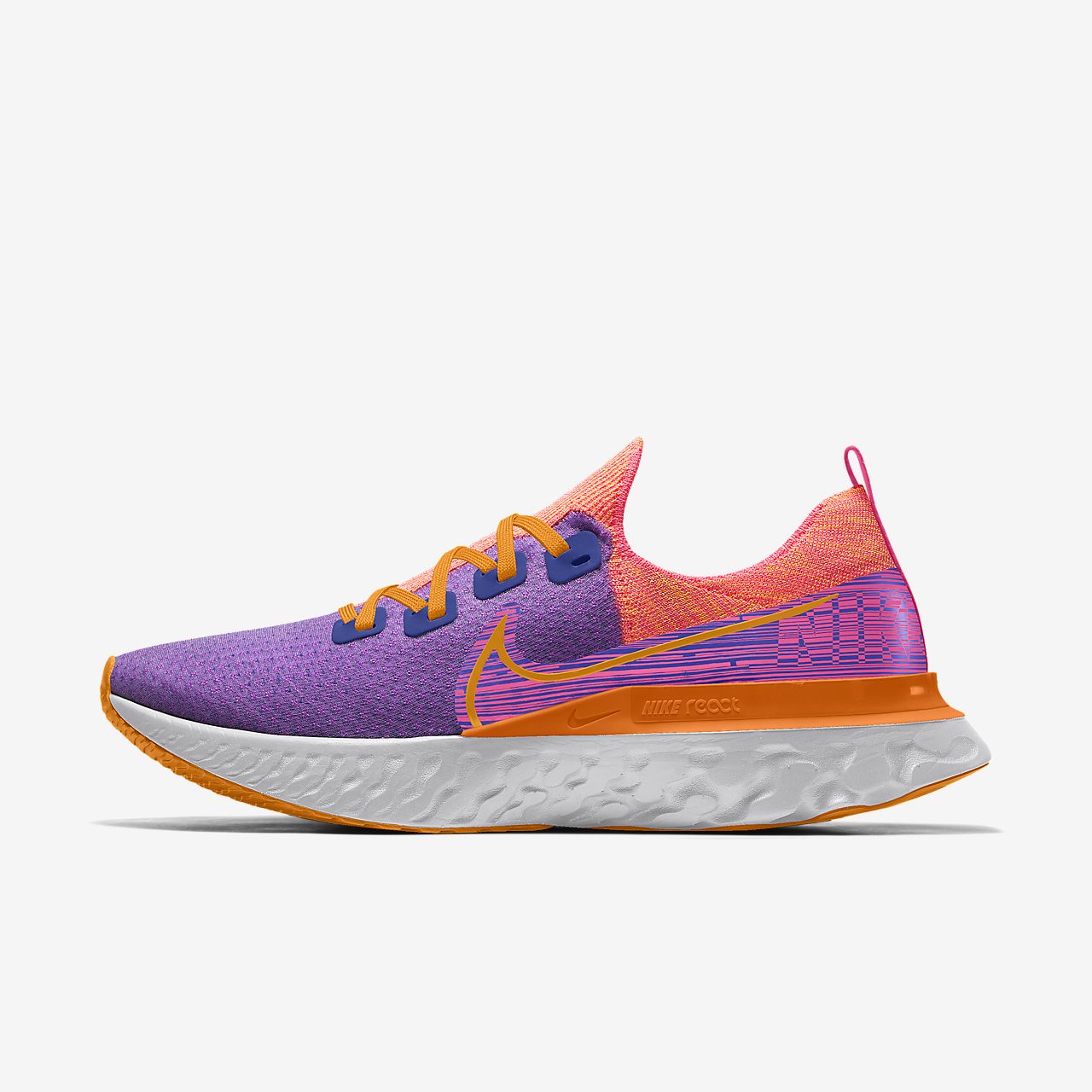 Nike React Infinity Run Flyknit By You Custom Women�s Nike React Infinity Run Flyknit By You Custom Women�s