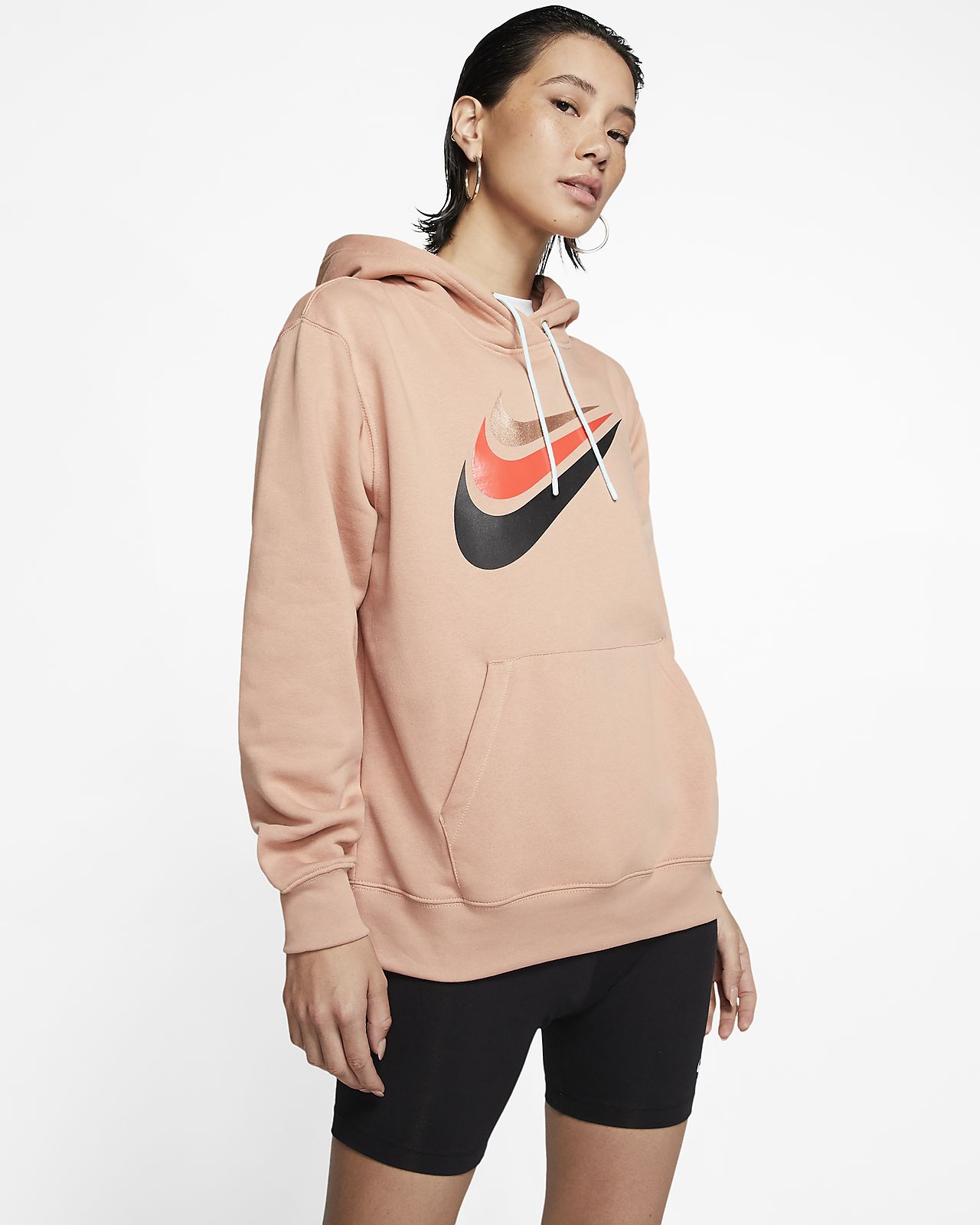 women's nike sportswear oversized hoodie