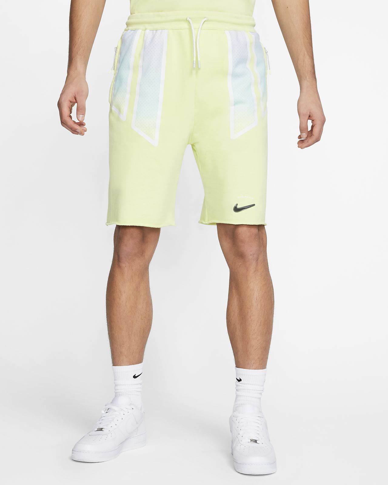 mens fleece nike shorts