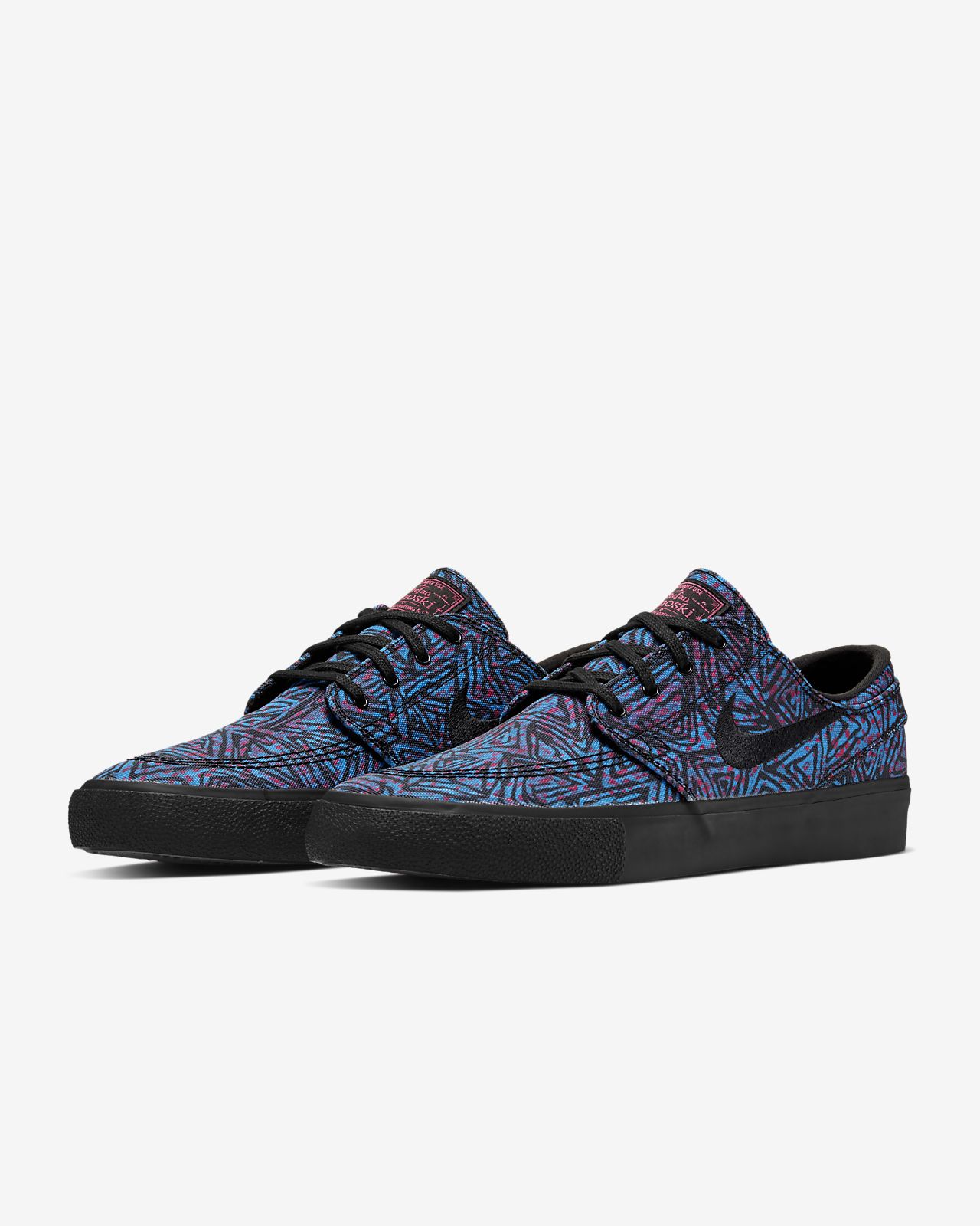 Nike Sb Zoom Stefan Janoski Canvas Skate Shoe Black 85 Athletic Shoes Men S Shoes