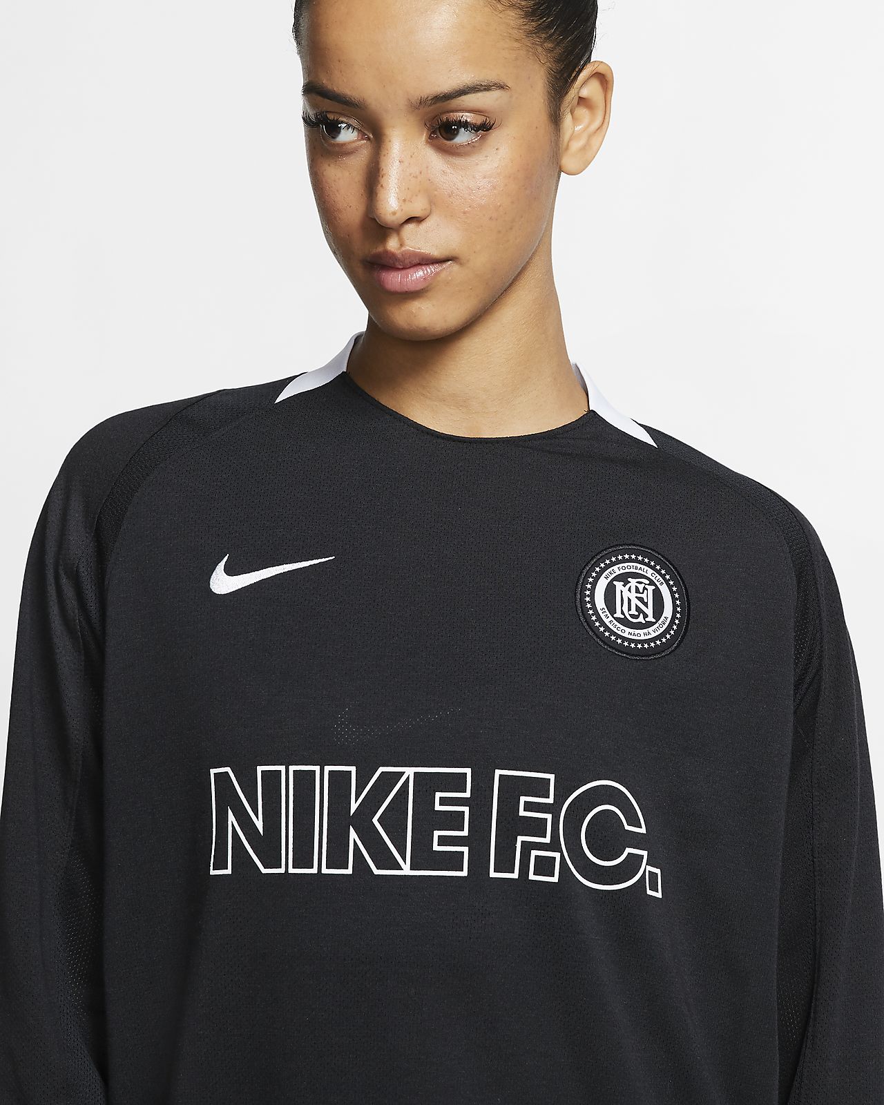 Long-Sleeve Football Shirt. Nike 