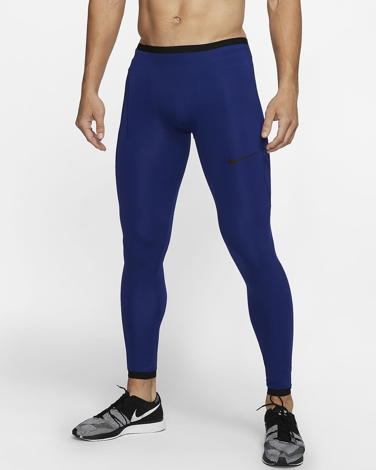 nike royal blue tights