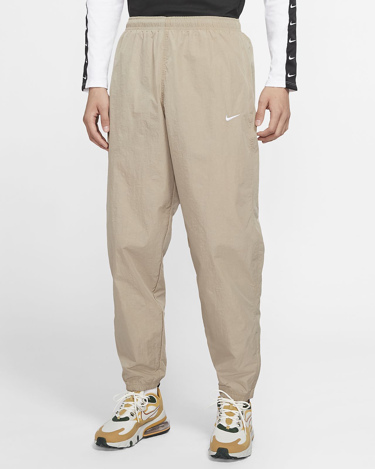 mens khaki tracksuit bottoms