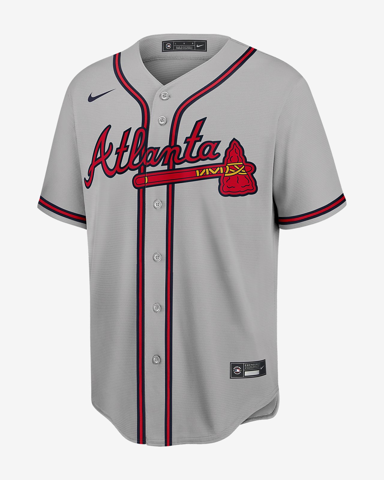 MLB Atlanta Braves (Ronald Acuña Jr.) Men's Replica Baseball Jersey