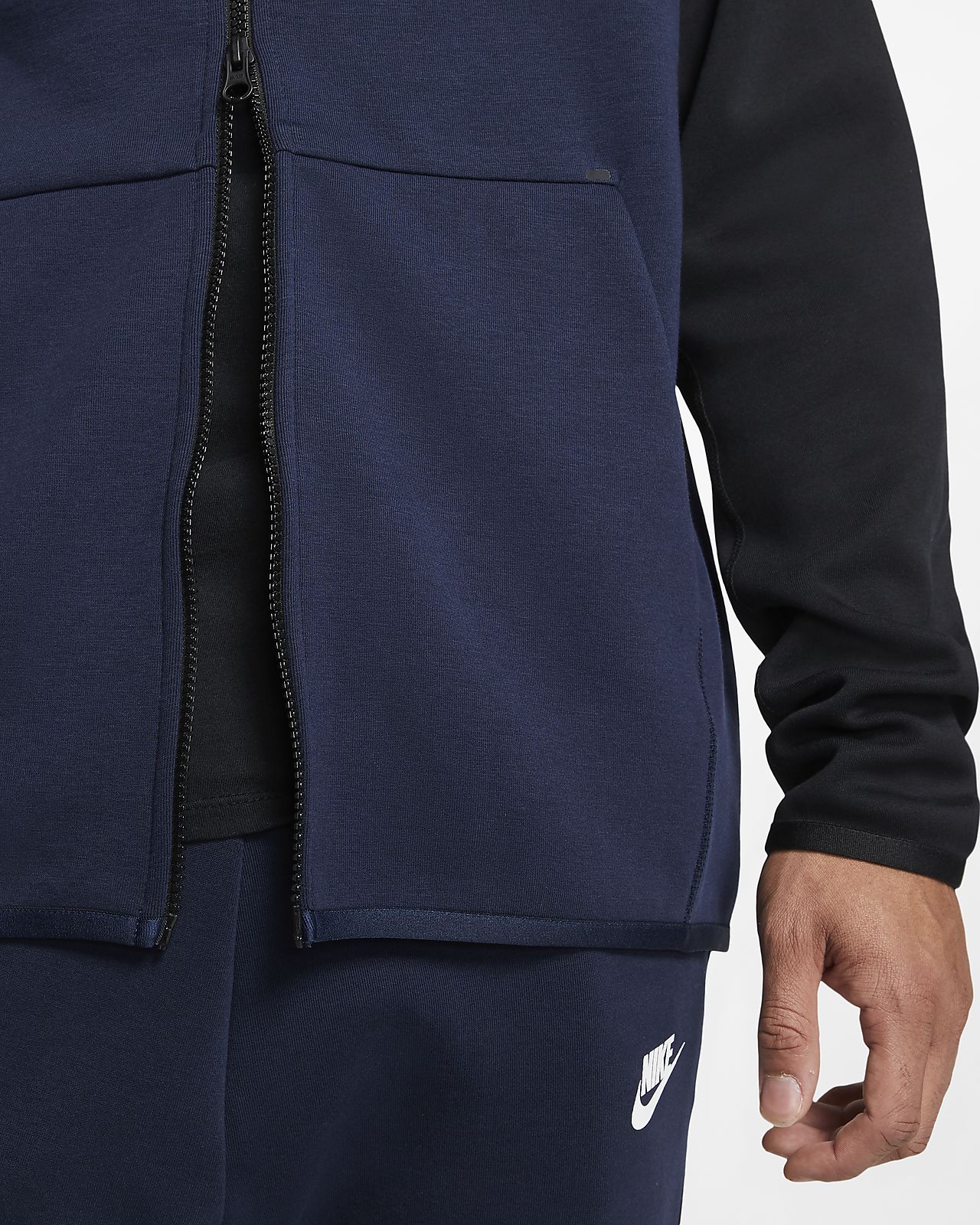 Men's Nike Sportswear Club Full Zip Up Hoodie, Fleece Hoodie for Men with Paneled Hood, BlackBlackWhite, 4XL T Men's Nike Sportswear Club Full Zip Up Hoodie, Fleece Hoodie for Men with Paneled Hood, BlackBlackWhite, 4XL T