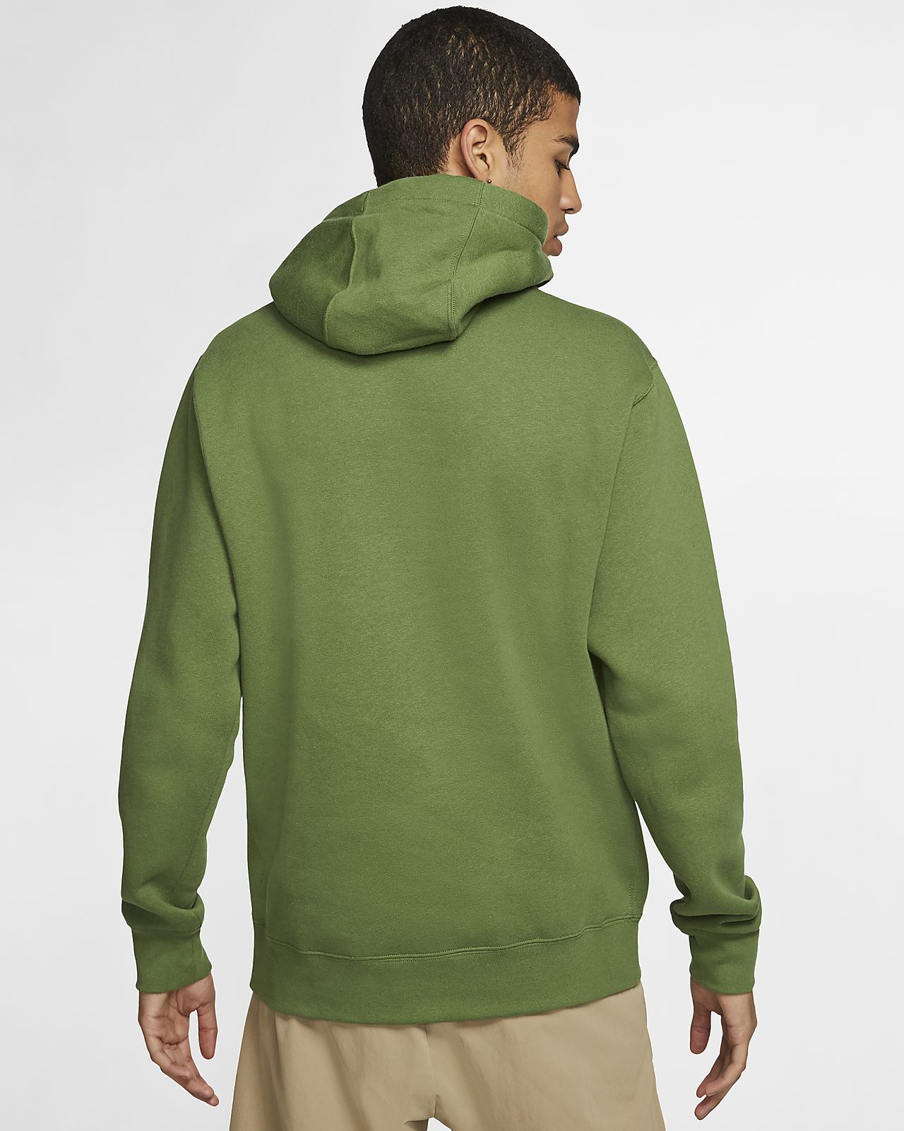 nike sportswear club fleece green