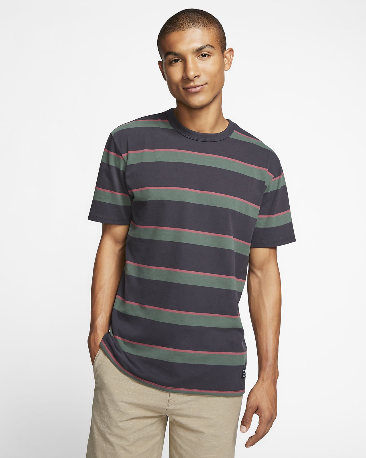 Black New Hurley Staple Dri-Fit T-Shirt