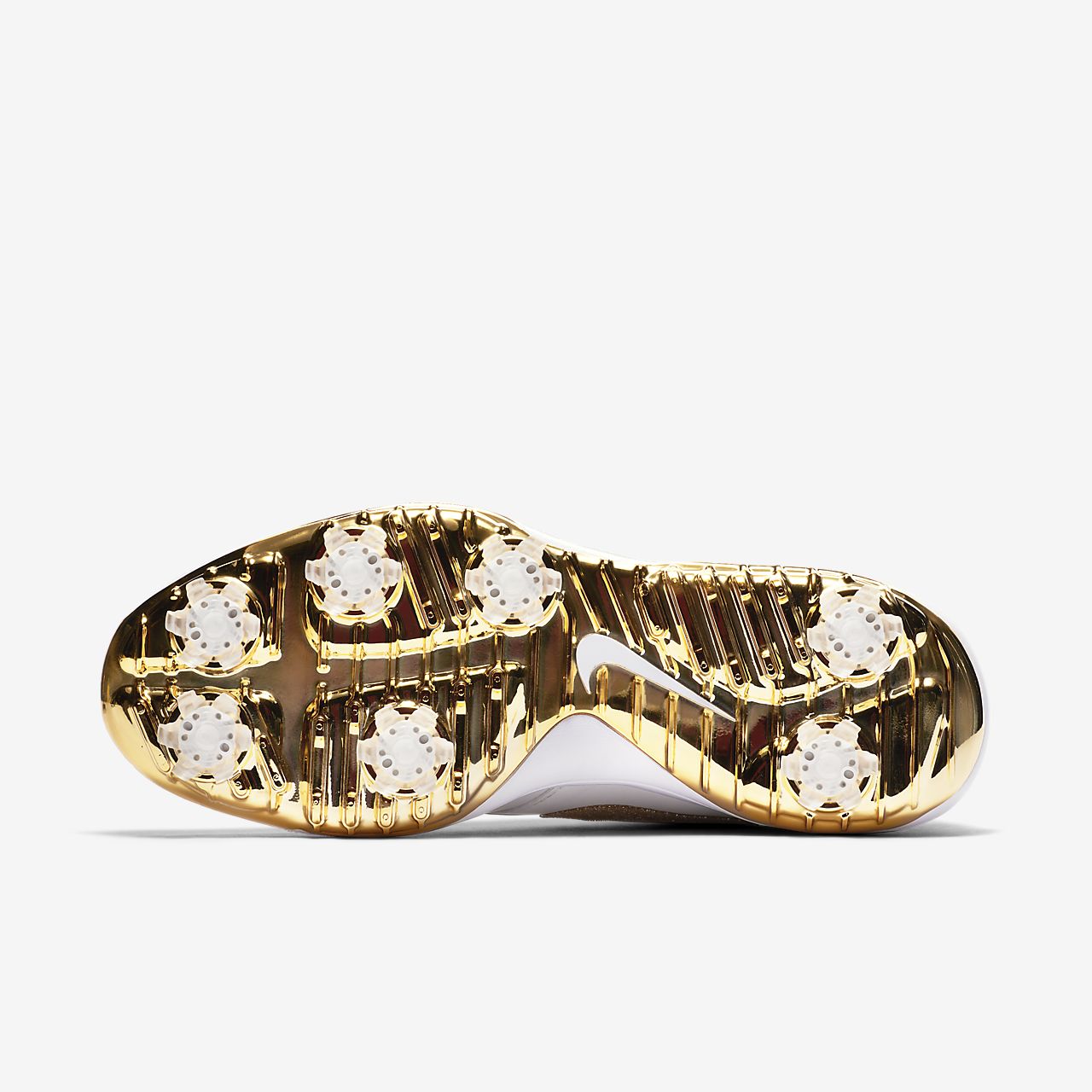 nike gold golf shoes