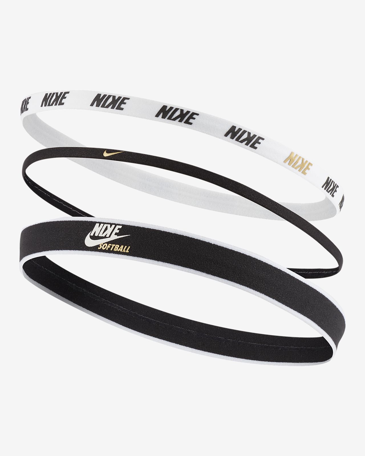 Nike Softball Hairbands 3 Pack Nike Com