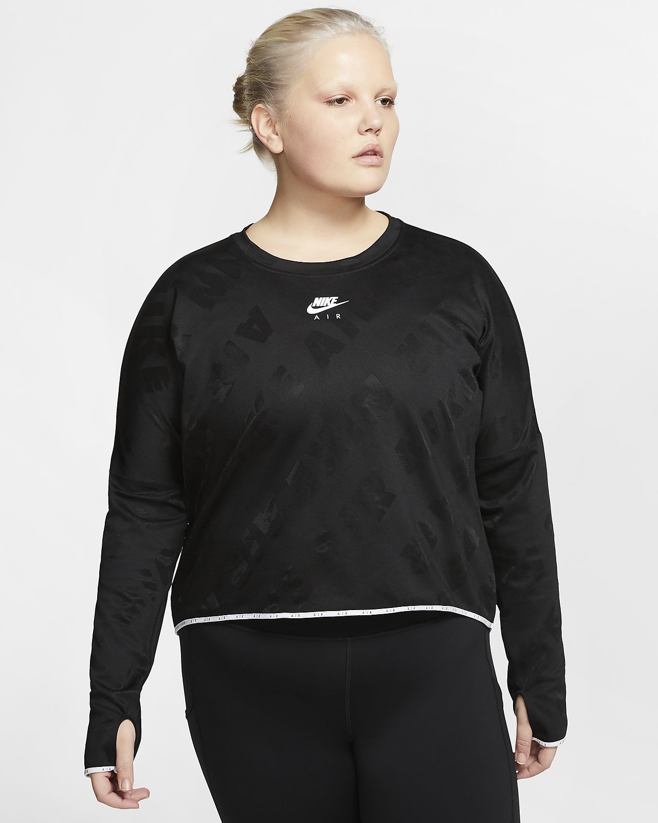 nike plus size long sleeve