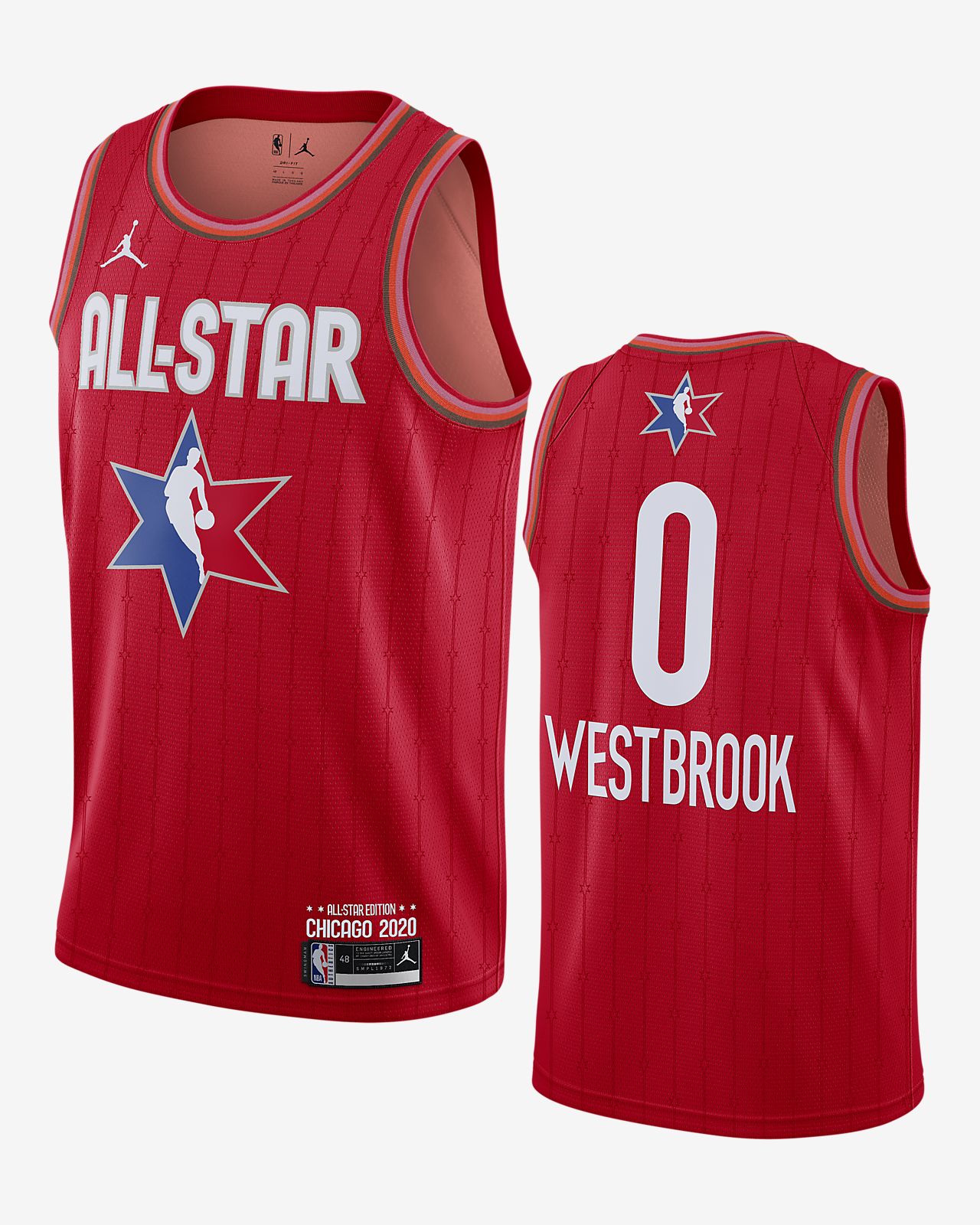 Russell Westbrook All-Star Jordan NBA Swingman Jersey. Nike IL