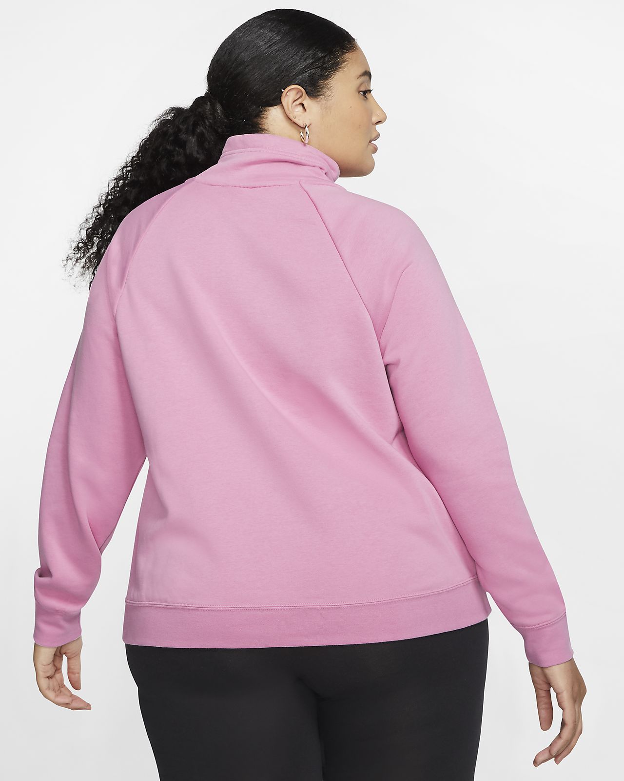 3 women's nike sportswear essential quarter-zip fleece top 3 women's nike sportswear essential quarter-zip fleece top