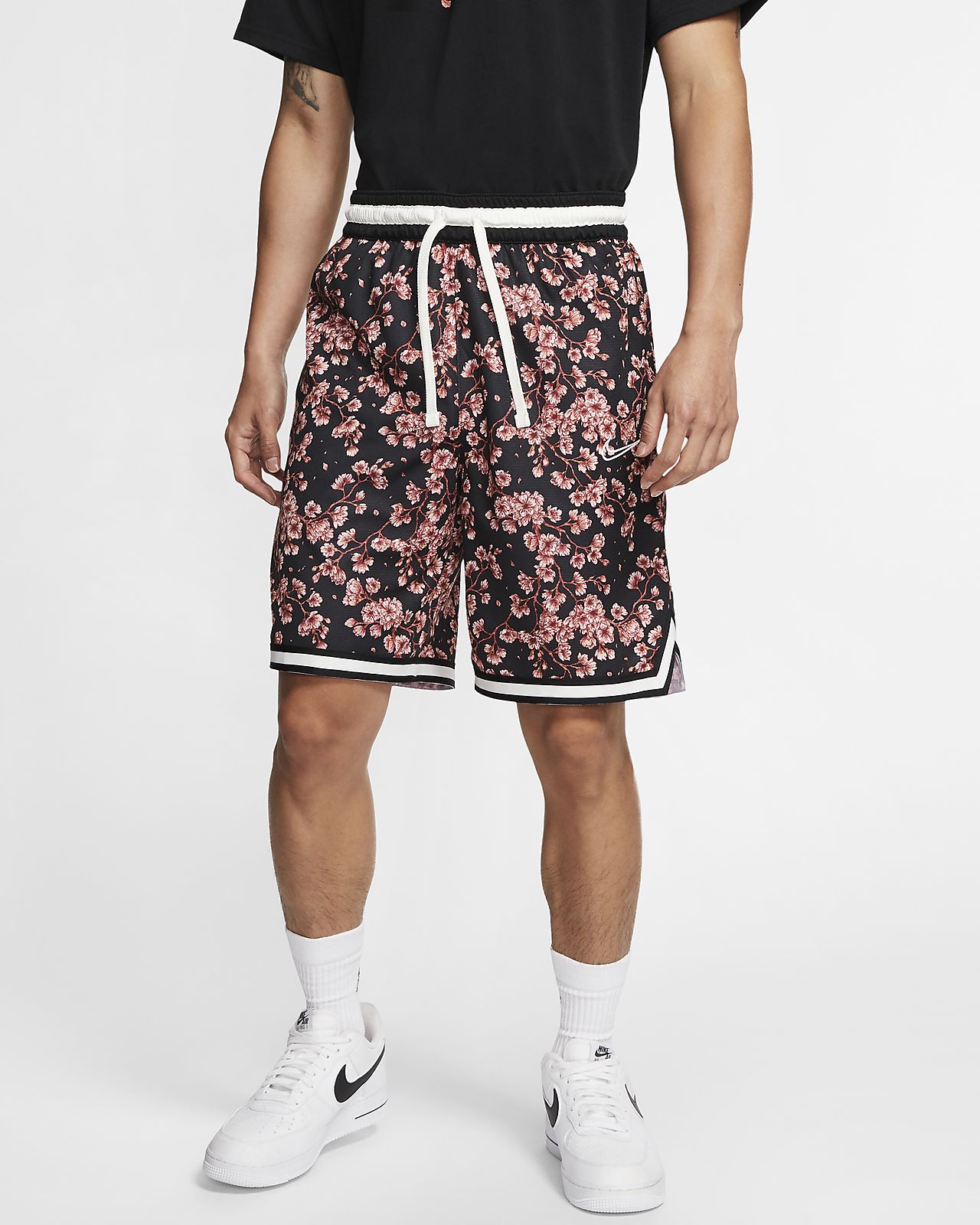 nike shorts flowers