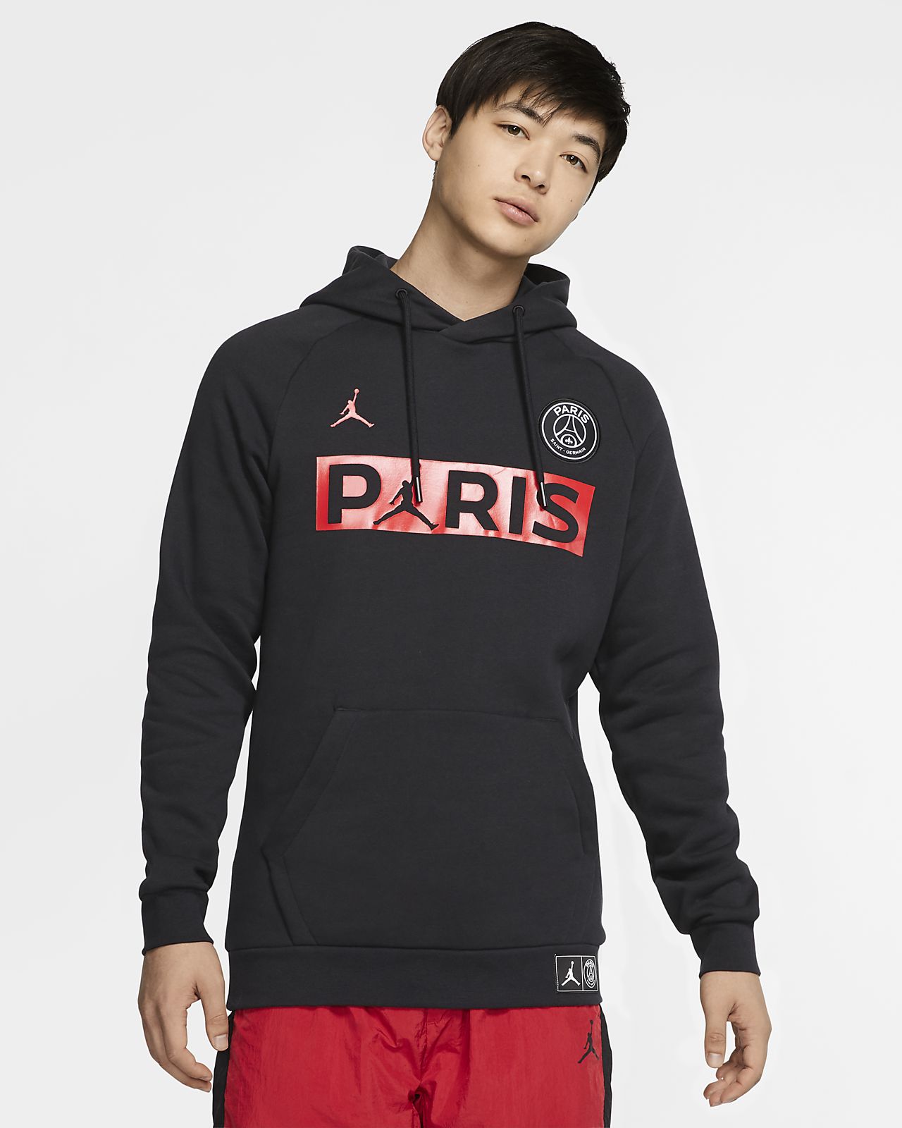 Paris Saint Germain Fleece Pullover Hoodie Nike Fi