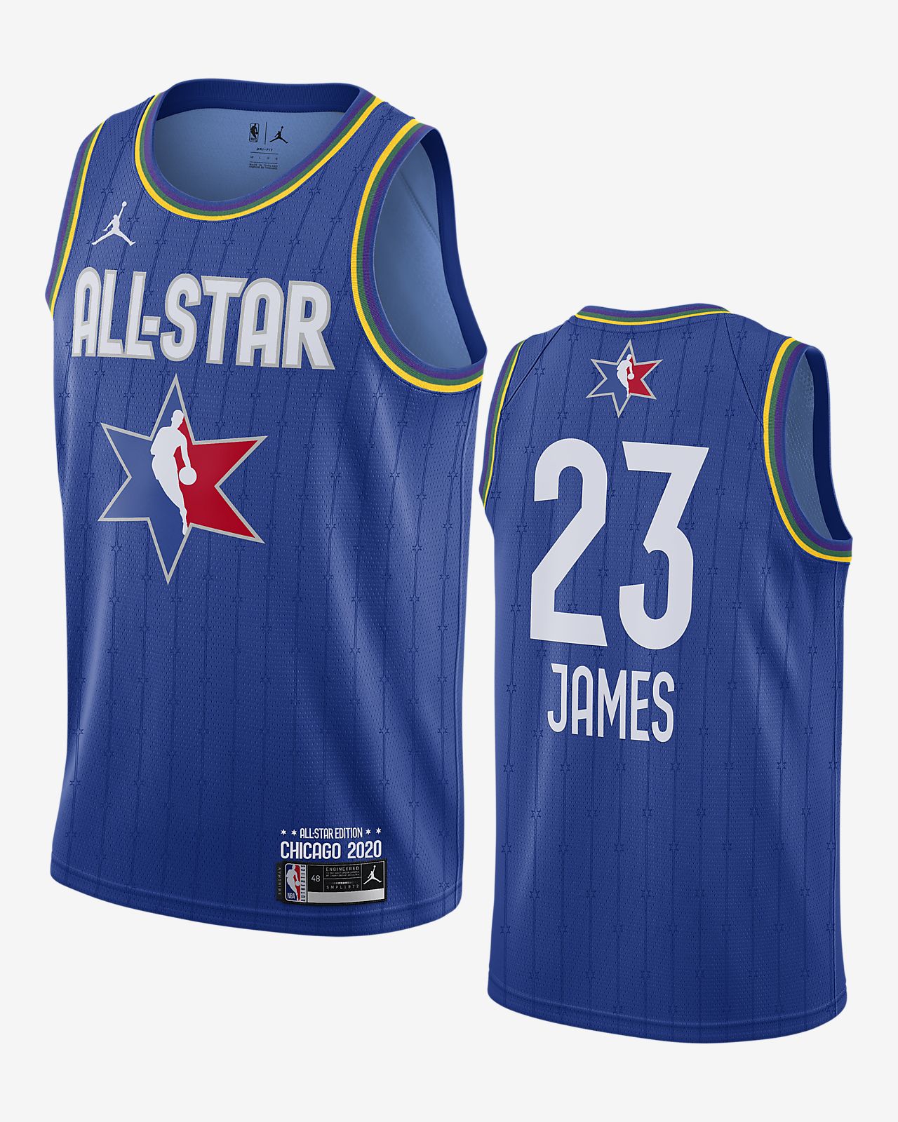 LeBron James All-Star Jordan NBA Swingman Jersey. Nike CA1280 x 1600