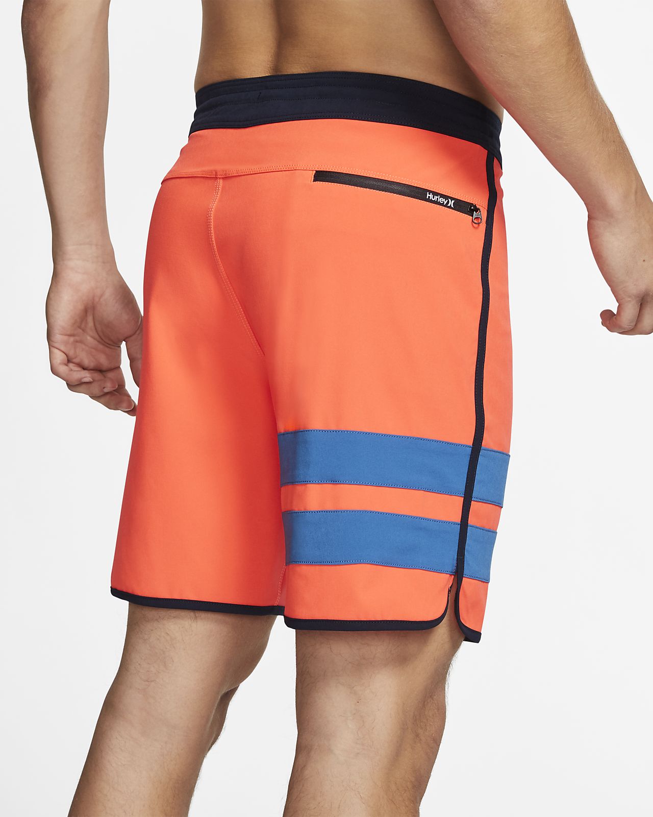 orange hurley boardshorts