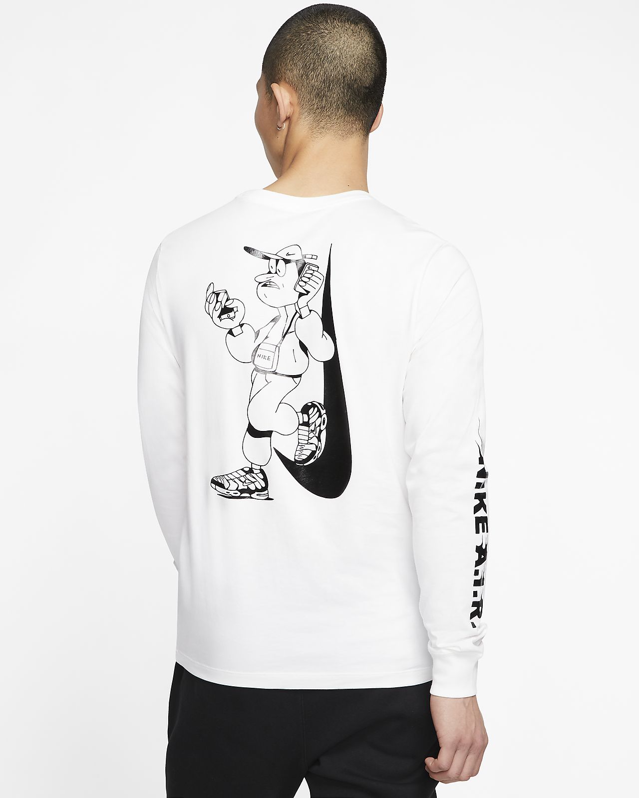 tee shirt manche longue nike