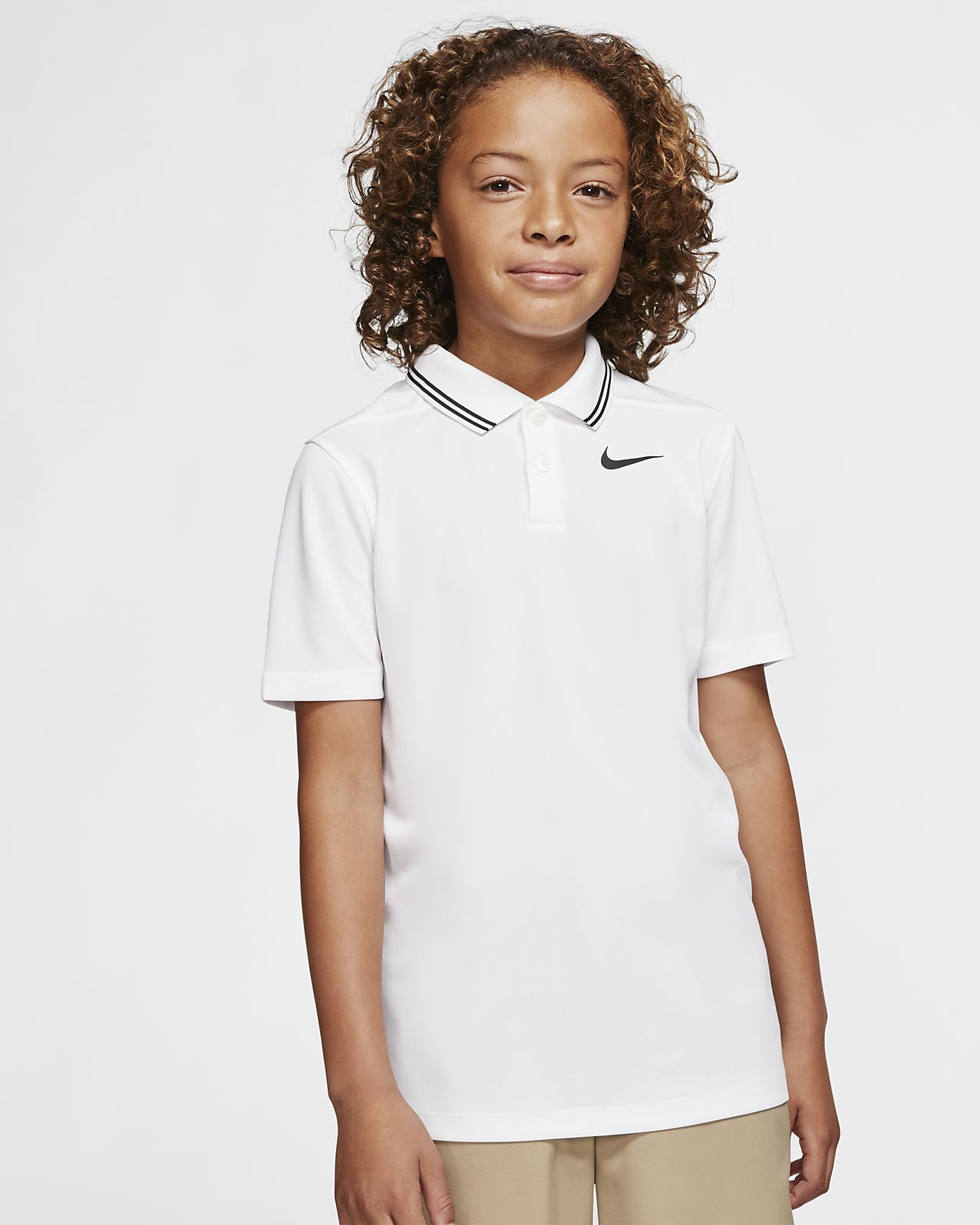 nike dri fit polo boys