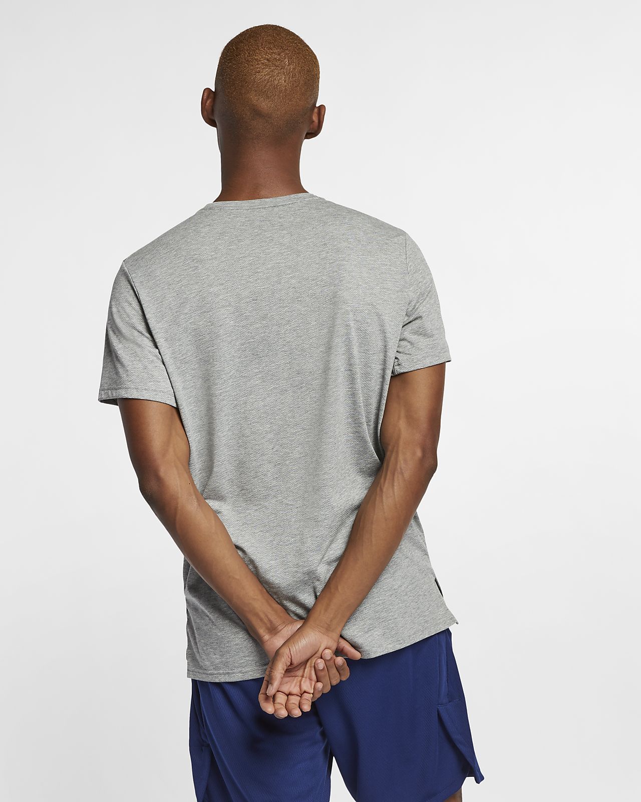 nike men's breathe training top